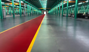 秀珀地坪攜手永生重工，鑄就裝備制造業(yè)新引擎